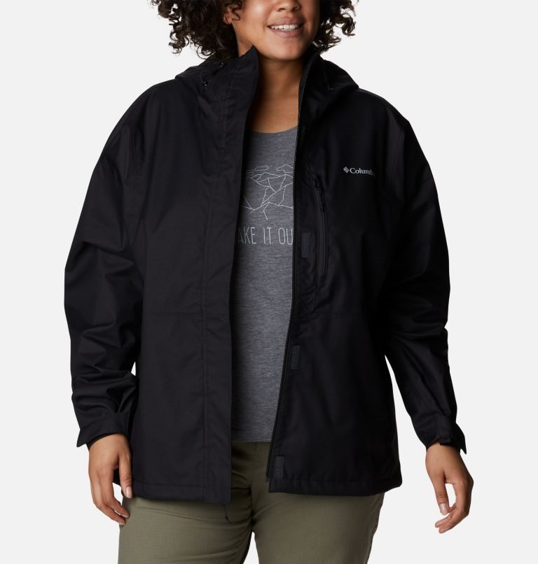 Jacheta Columbia Hikebound Dama Negrii | Plus Size IN18AM9SZ